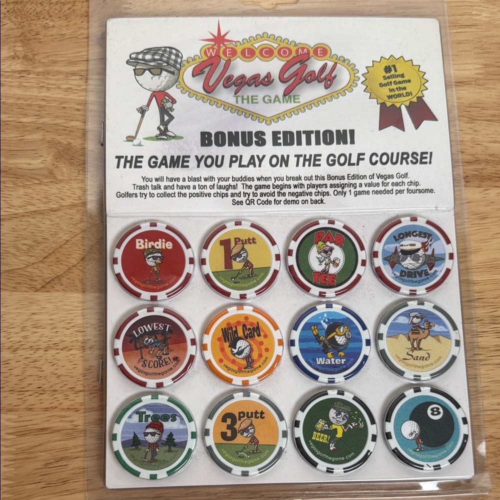 Welcome to Vegas golf game | The Golf game  Bonus Edition Game Set